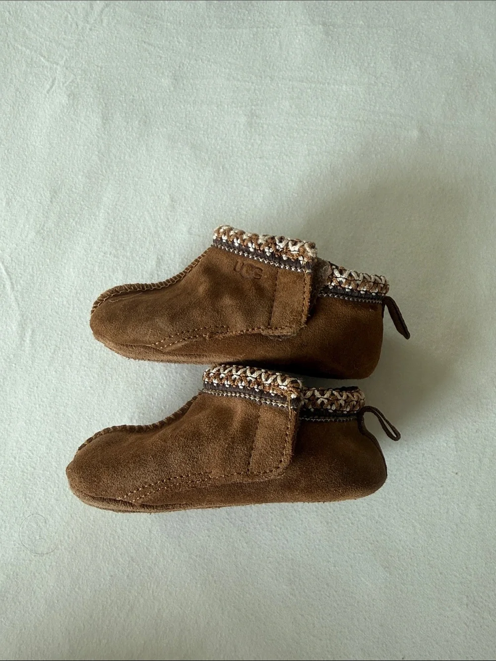 UGG Kids (Baby) Tasman Chestnut Slippers Size 02/03